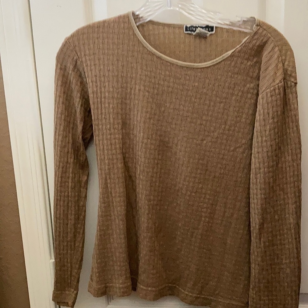 FINAL MARKDOWN Lifescapes long sleeved top medium